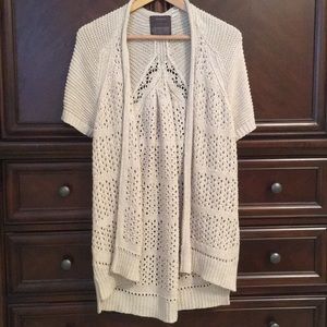 Gorgeous anthro sweater/coverup